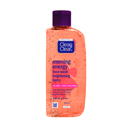 Clean N Clear Face Wash Morning Energy Berry Blast	